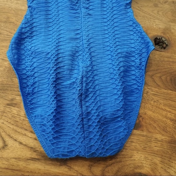 La Blanca sz 8 blue swirl one piece swimsuit - Picture 5 of 16